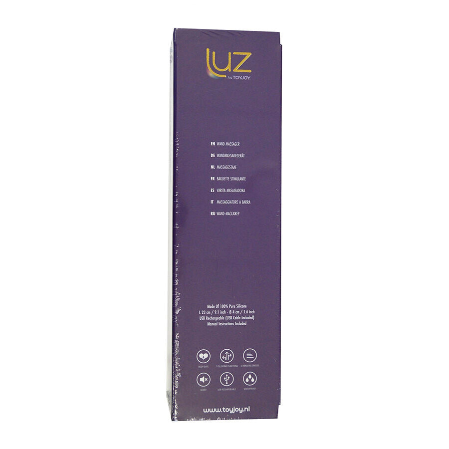TOYJOY - LIGHT ZENITH WAND MASSAGER BLACK