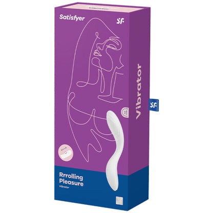 SATISFYER - RRROLLING PLEASURE GSPOT VIBRATOR WHITE