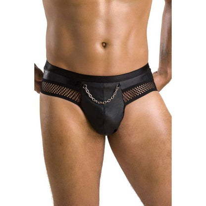 PASSION - 030 OPEN SLIP TOM BLACK L/XL