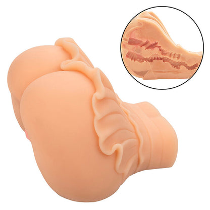 CALEXOTICS - THE PEEP SHOW GIRL DOBLE MASTURBADOR REALÍSTICO NATURAL