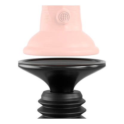 FETISH FANTASY SERIES - BODY DOCK THRUSTER SUJETA DILDOS CON 7 MODOS DE EMPUJE NEGRO