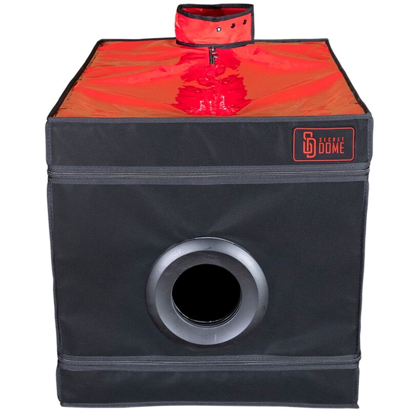 SECRET DOME - KINK CLUB LA NICHE CABINA  NEGRO & ROJO