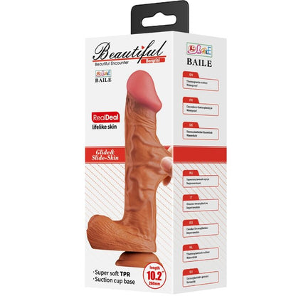 BAILE - BERGRISI REALISTYCZNY DILDO 26 CM MIĘSNY