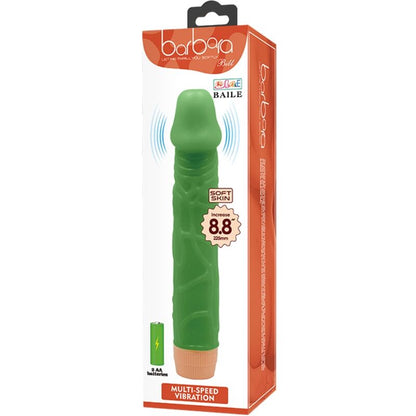 BAILE - BILL REALISTYCZNY WIBRATOR 22,5 CM ZIELONY