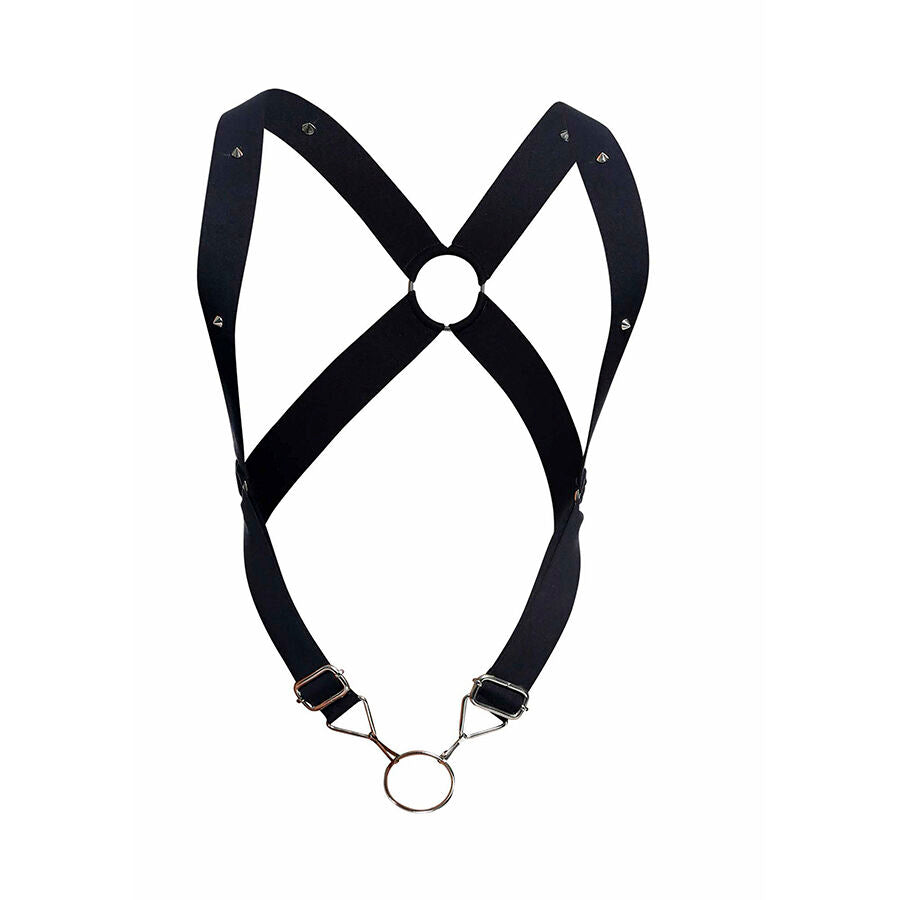 MOB - DNGEON BLACK CROSS BACK HARNESS JEDEN ROZMIAR