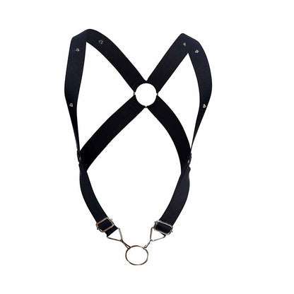 MOB - DNGEON BLACK CROSS BACK HARNESS JEDEN ROZMIAR