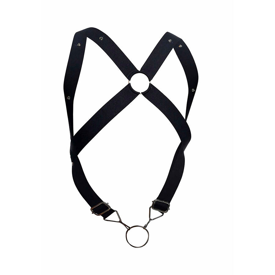 MOB - DNGEON BLACK CROSS BACK HARNESS JEDEN ROZMIAR