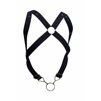 MOB - DNGEON BLACK CROSS BACK HARNESS JEDEN ROZMIAR