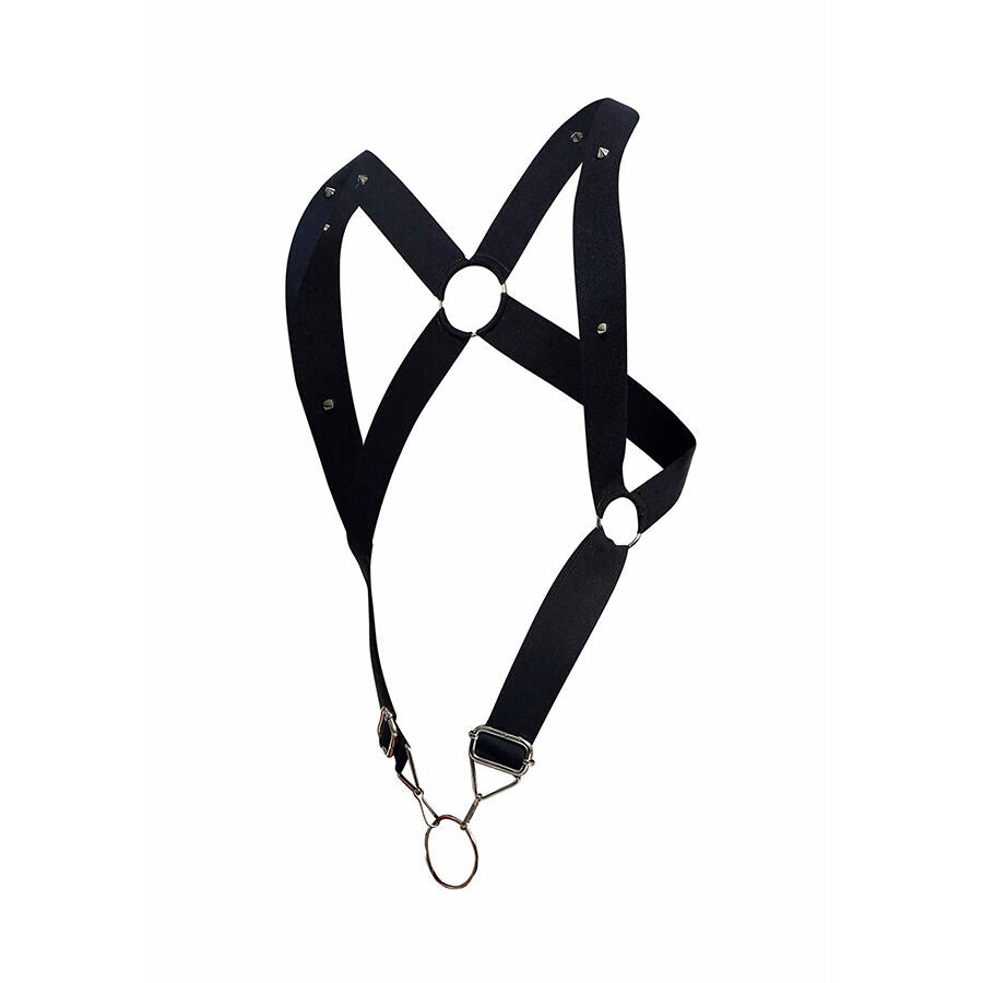 MOB - DNGEON BLACK CROSS BACK HARNESS JEDEN ROZMIAR