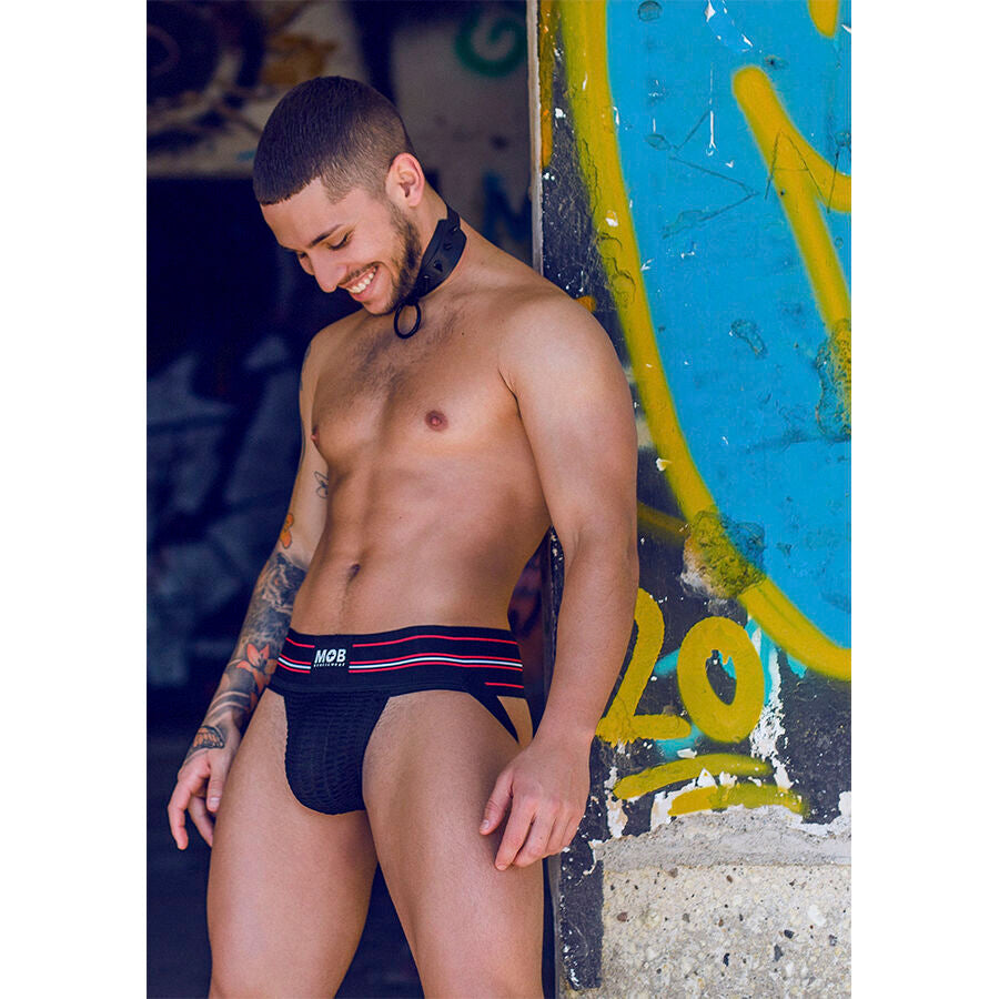 MOB - TANGA CLASICO NEGRO TALLA S