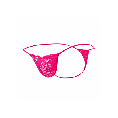 MOB - PINK LACE THONG SIZE L/XL