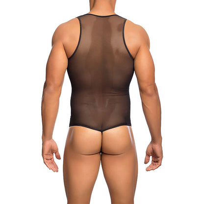 MOB - TRANSPARENT BLACK BODYSHEER SIZE L/XL