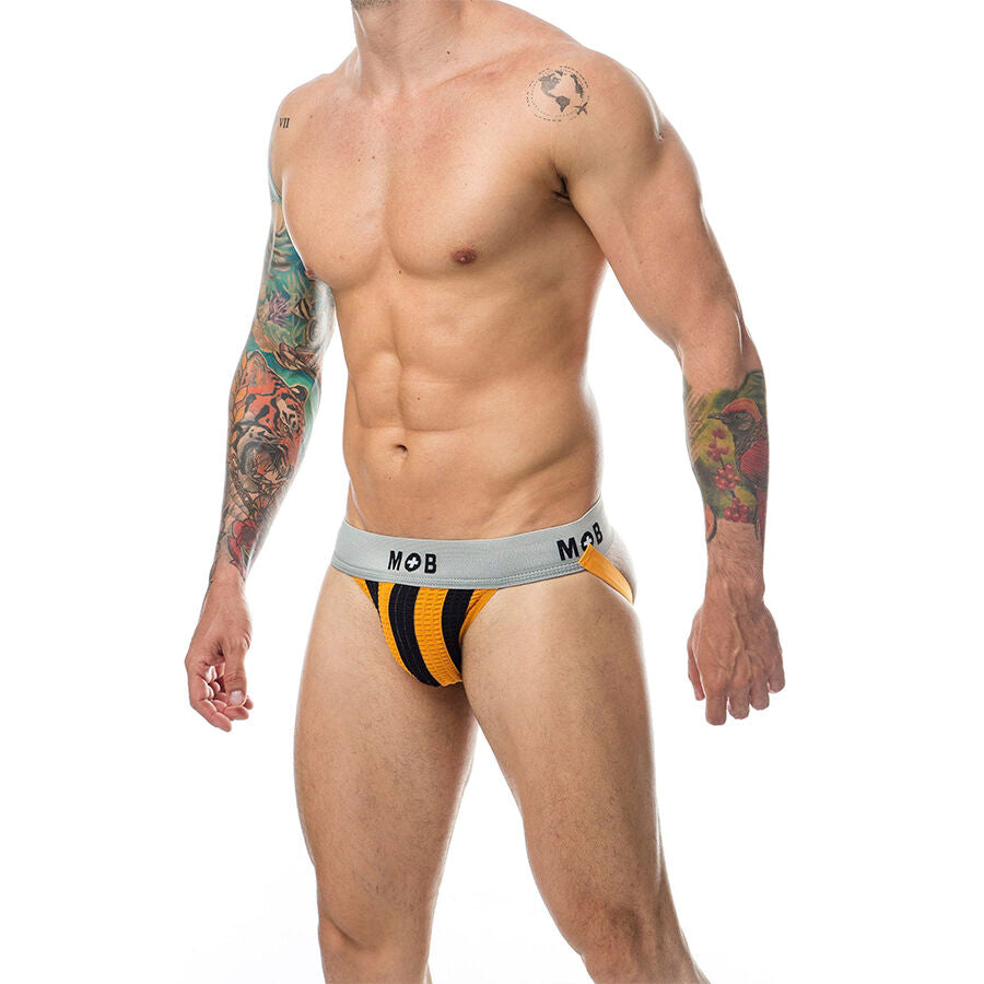 MOB - CLASSIC JOCK STRIPE ORANGE SIZE XL