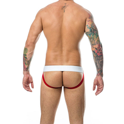MOB - CLASSIC JOCK STRIPE RAINBOW SIZE XL