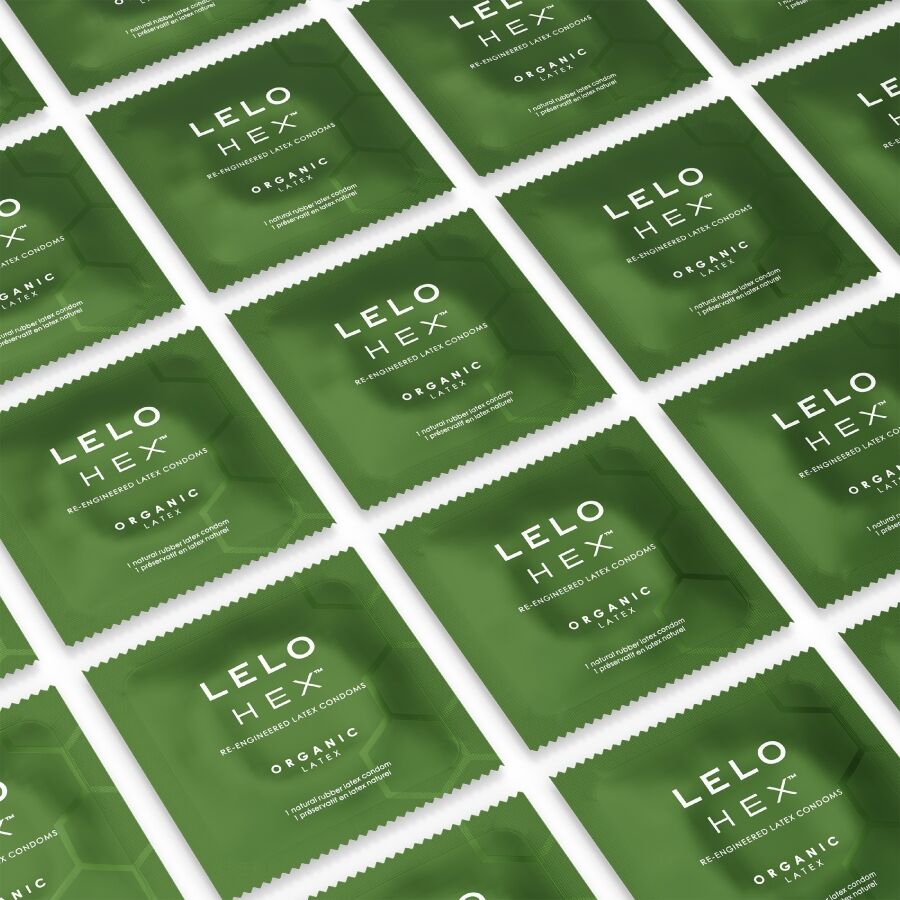 LELO - HEX ORGANIC PRESERVATIVO CAJA 36 UDS