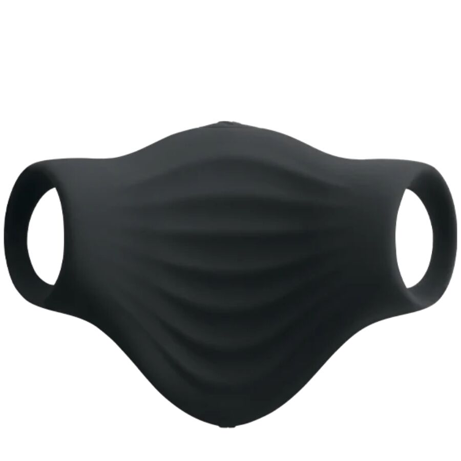 ROCKS- OFF - PALM MASTURBADOR VIBRADOR FLEXIBLE NEGRO