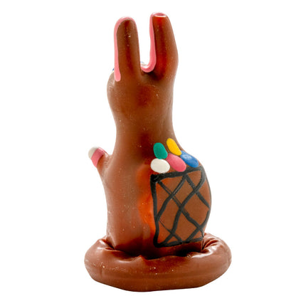 CONDOMERIE - PRESERVATIVO DECORATIVO PINTADO A MANO CONEJITO DE PASCUA