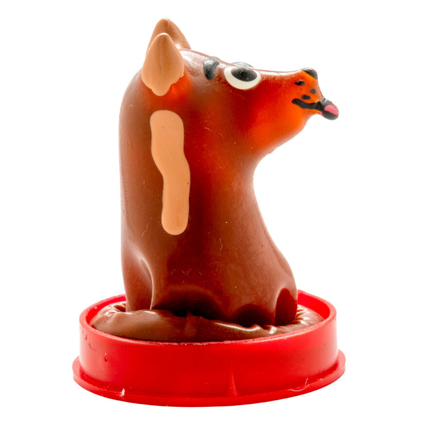 CONDOMERIE - PRESERVATIVO DECORATIVO PINTADO A MANO PERRO