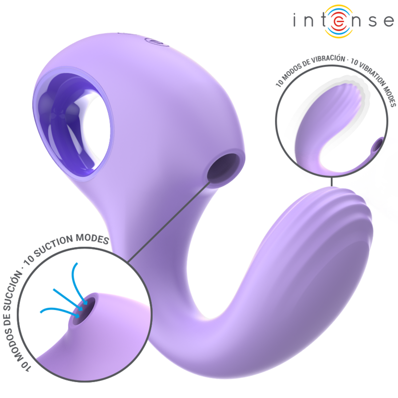 INTENSE - BAXTER WIBRATOR I STYMULATOR FIOLETOWY