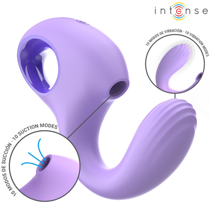 INTENSE - BAXTER WIBRATOR I STYMULATOR FIOLETOWY