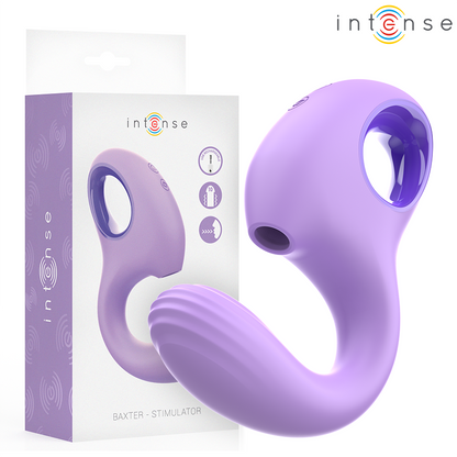 INTENSE - BAXTER WIBRATOR I STYMULATOR FIOLETOWY