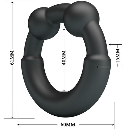 CRAZY BULL - MECO ANILLO SILICONA MODELO 15