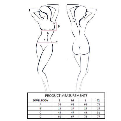 PASSION - ZOVEL BODY GRIS CLARO S/M