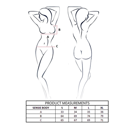 PASSION - SENSIE BODY AMARILLO L/XL