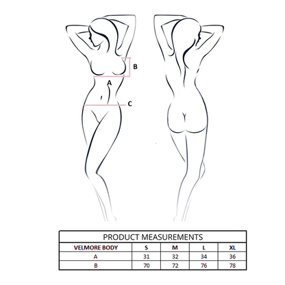 PASSION - VELMORE BODY VIOLETA L/XL