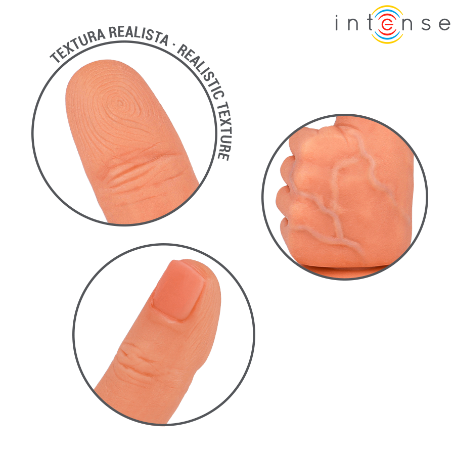 INTENSE - BENDER G-SPOT STIMULATOR FLEXIBLE HAND 11.3 CM