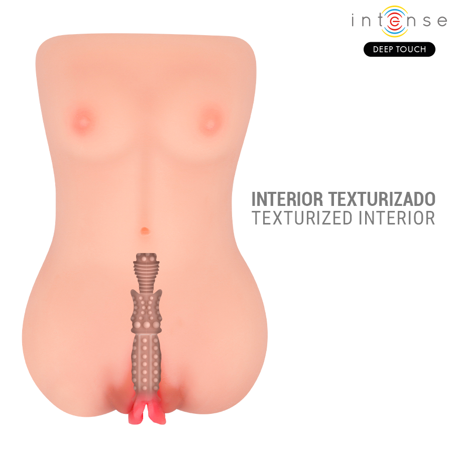 INTENSE DEEP TOUCH - CATHERINE MASTURBADOR CON VOZ VIBRADOR & SUCCIÓN