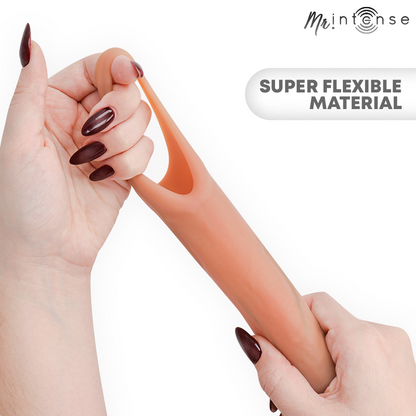 MR INTENSE - ARNOLD M VIBRATEUR MANCHON PÉNIS EN SILICONE AVEC TÉLÉCOMMANDE 14,5 CM -Ø- 4 CM