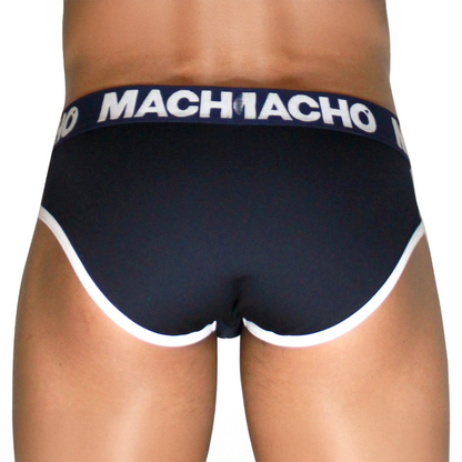 MACHO - MCH008 SLIP CLÁSICO AZUL MARINO S