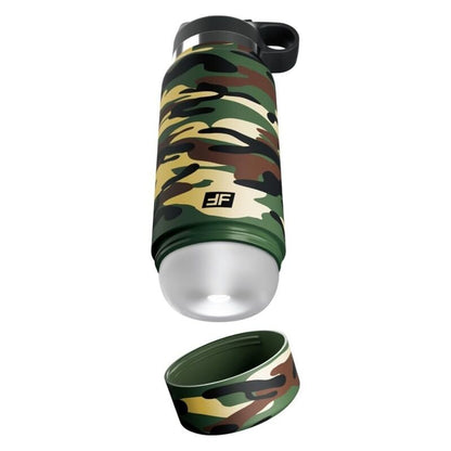 PDX PLUS - FAP FLASK HAPPY CAMPER DISCREET MASTURBATOR CAMOUFLAGE