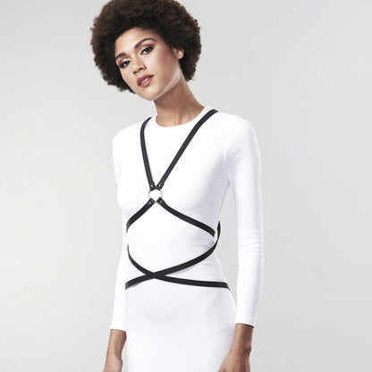 BIJOUX INDISCRETS MAZE - MULTI-WAY HARNESS BLACK