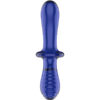 SATISFYER - DOUBLE CRYSTAL DILDO BLUE