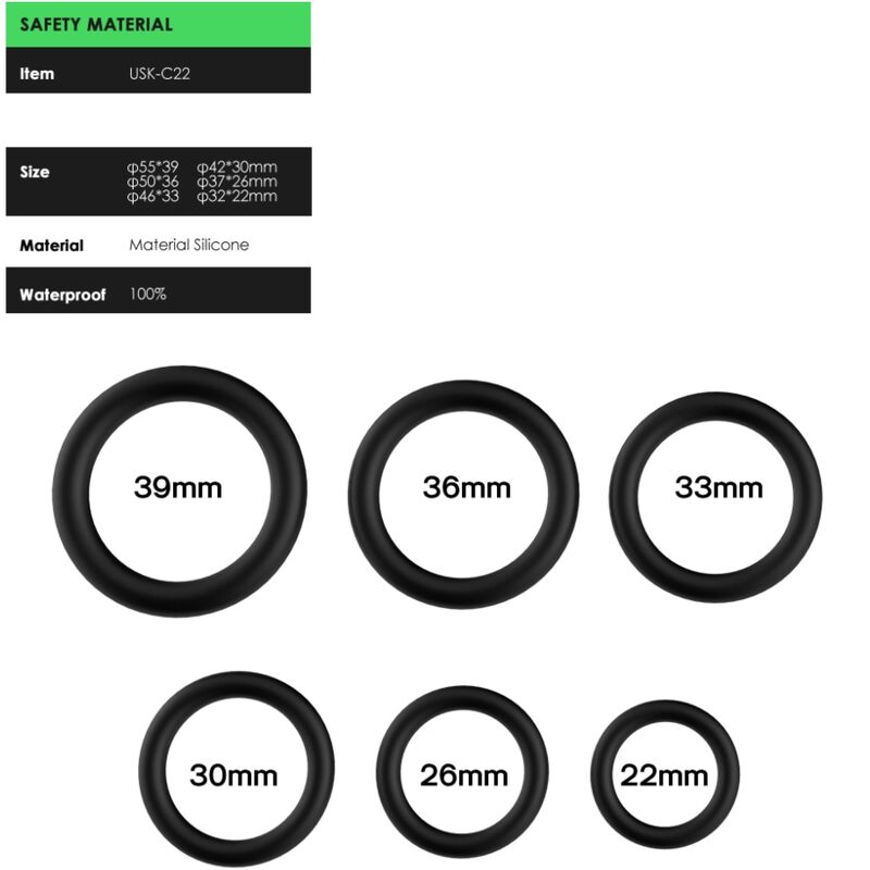 ARMONY – RINGS SILICONE