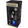 ALIVE - ANAL PLEASURE MINI PLUG METAL BLUE SIZE L